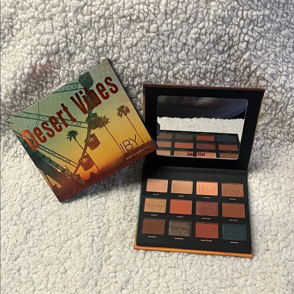 IBY Beauty Desert Vibes Eyeshadow Palette - Earthy Hues